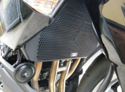 Afbeeldingen van Radiatorcover zwart Evotech Performance Kawasaki Z1000 '10-19