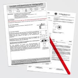 Afbeeldingen van Verlaging set VH-Motorradtechnik 40mm Triumph Tiger 800 XC/ XCX/ XCA '11-18