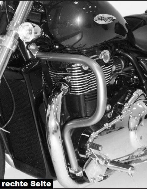 Afbeeldingen van Valbeugel Hepco&Becker chroom Triumph Thunderbird 1600 / 1700 '09-