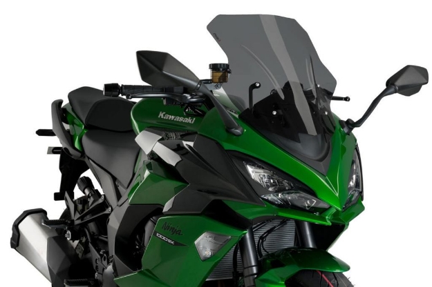 Afbeeldingen van Vervangingsruit jetstream Puig Kawasaki Z1000SX / Ninja 1000SX / 1100SX donker getint