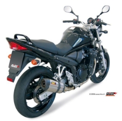 Afbeeldingen van MIVV Suono Steel RVS demper Suzuki GSF650 Bandit '05-06