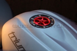 Afbeeldingen van Tankdop met schroefdop Evotech diverse Aprilia / KTM / MV Agusta / Triumph (ATB2)