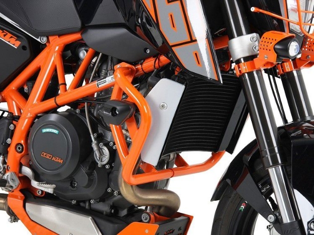 Afbeeldingen van Valbeugel oranje Hepco&Becker KTM DUKE 390 '13-16