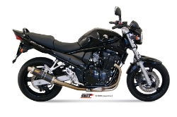 Afbeeldingen van MIVV GP steel black demper Suzuki GSF650 Bandit '05-06