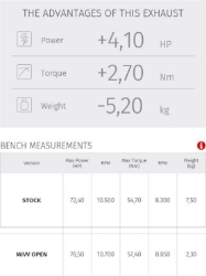 Afbeeldingen van MIVV X-Cone Black RVS demper Suzuki GSF650 '07-15