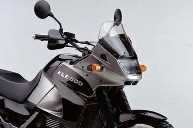 Afbeeldingen van Vervangingsruit standaard Kawasaki KLE500 '91-'93-transparant