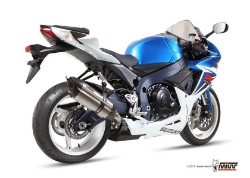 Afbeeldingen van MIVV Suono Steel Black RVS demper Suzuki GSX-R600/750 '11-