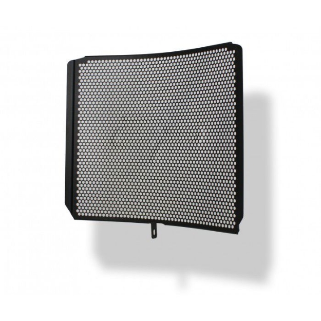 Afbeeldingen van Radiatorcover zwart Evotech Performance Kawasaki ZX6R '09-12