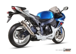 Afbeeldingen van MIVV Ghibli RVS demper Suzuki GSX-R600-750 '11-