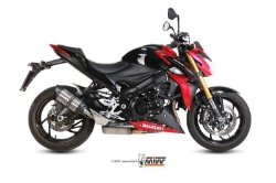 Afbeeldingen van MIVV Suono Steel RVS demper Suzuki GSX-S1000 '15-