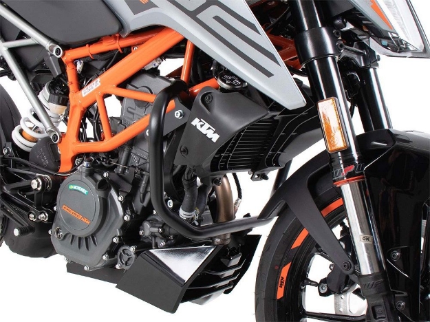 Afbeeldingen van Valbeugel zwart Hepco&Becker KTM 125 Duke '21-