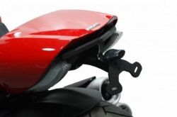 Afbeeldingen van Kentekenplaathouder Evotech Performance Ducati Diavel dynamic '11-18