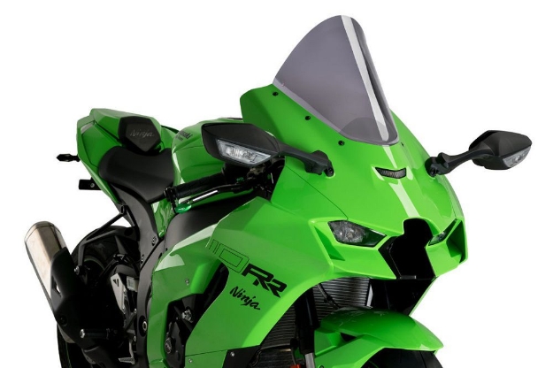 Afbeeldingen van Vervangingsruit R-Racer Puig Kawasaki ZX-10RR '21- donker getint