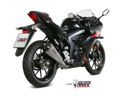 Afbeeldingen van MIVV Delta Race RVS Suzuki GSX-R125 / GSX-S125 '17-