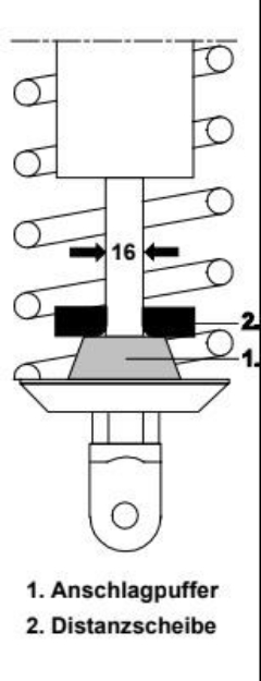 Afbeeldingen van Verlaging set 30mm Aprilia Tuono V4 1100 '21- (zonder electrisch chassis)