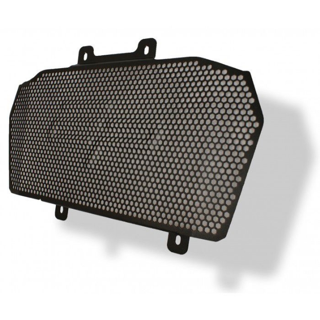 Afbeeldingen van Radiatorcover zwart Evotech Performance KTM Duke 200 '12-16