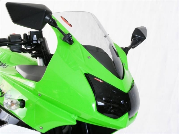 Afbeeldingen van Vervangingsruit standaard Kawasaki Ninja 250R '08-'13-transparant