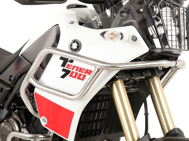 Afbeeldingen van Valbeugel boven (tank guard) RVS Hepco&Becker Yamaha XT700Z Tenere '19-
