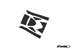 Afbeeldingen van Kroonplaatcover carbon look Puig voor Kawasaki ER-6F/N '12-