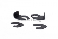 Afbeeldingen van Evotech kentekenplaatbeugeltjes voor montage originele knipperlichten Ducati