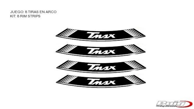 Afbeeldingen van Velglint Puig met logo Yamaha T-Max