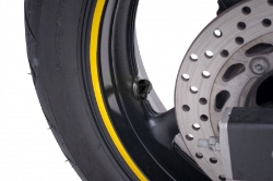 Afbeeldingen van Haakse ventielen 11mm Puig aluminium per set