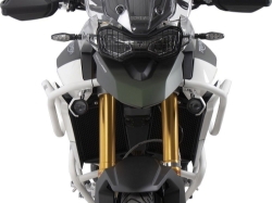 Afbeeldingen van Tank valbeugel wit (tankguard) Triumph Tiger 900 Rally / GT / PRO '20-23