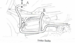 Afbeeldingen van Valbeugel zilver Hepco&Becker voor BMW R850 '98-'00 / 1100GS '94-'99