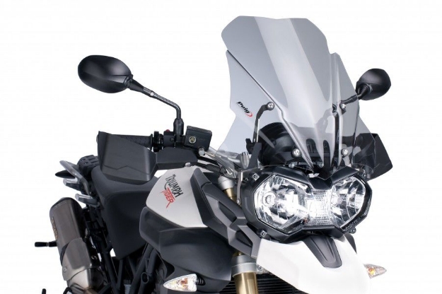 Afbeeldingen van Vervangingsruit touring Puig Triumph Tiger 800/XC '11- -licht getint