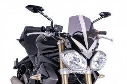 Afbeeldingen van Vervangingsruit naked bike Puig Triumph Speed Triple/R 1050 / Street Triple 675/R