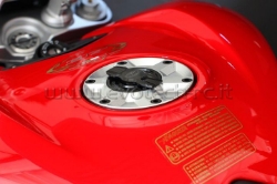 Afbeeldingen van Tankdop met snelsluiter van Evotech voor diverse Aprilia / Triumph / MV Agusta