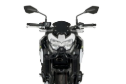 Afbeeldingen van Naked Front Spoiler mat zwart Puig voor Kawasaki Z900 '20-24