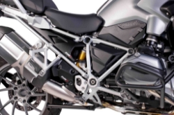 Afbeeldingen van Side cover panels Puig (set) zwart BMW R1200GS LC Adventure '14-'18// Rallye/Executive '17-'18
