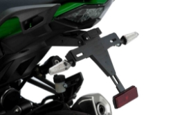 Afbeeldingen van Kentekenplaathouder zwart Puig Kawasaki Z1000SX '11-24
