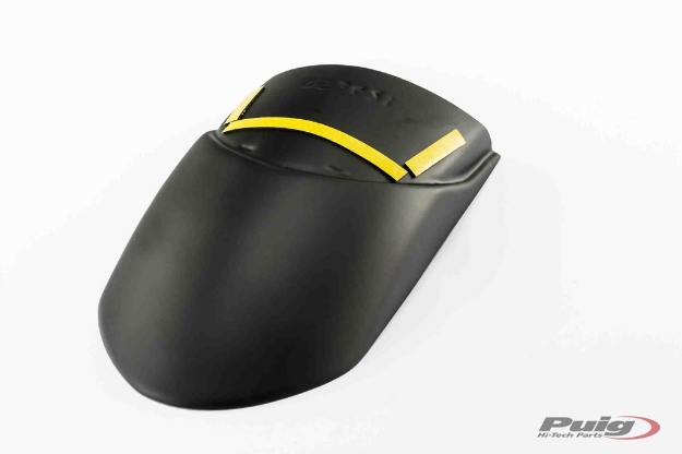 Afbeeldingen van Voorspatbord verlenger zwart Puig Kawasaki Versys 650/ 1000/ 1100