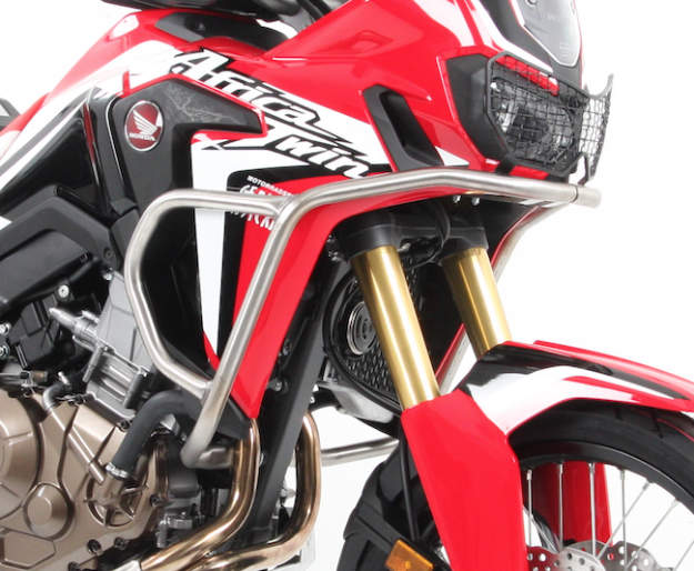 Afbeeldingen van Valbeugel RVS (tank) Hepco&Becker voor Honda CRF1000L Africa Twin '16-17