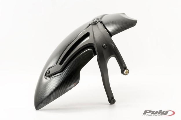 Afbeeldingen van Achterspatbord Puig carbon look BMW R1200S '06-08 / R1200R '06-14