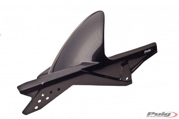Afbeeldingen van Achterspatbord Puig carbon look Yamaha XJ6/Diversion(F) '09-16