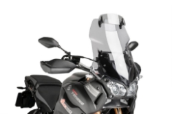 Afbeeldingen van Vervangingsruit touring met opzetruitje licht getint Puig Yamaha XT1200 Tenere '14-