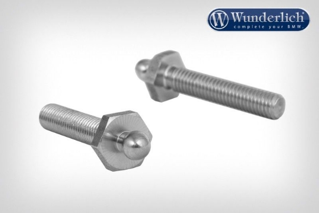 Afbeeldingen van Mounting kit LOXX snap lock - silver Wunderlich