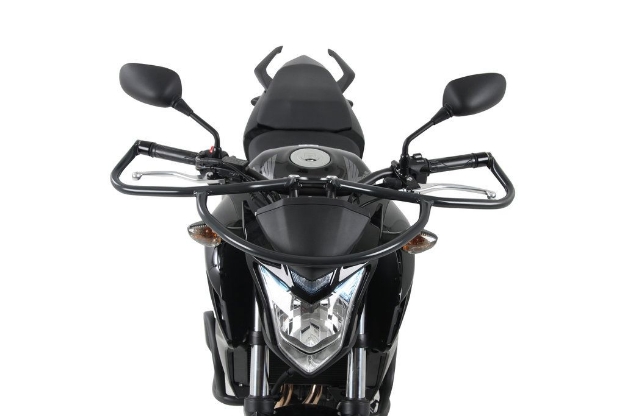 Afbeeldingen van Valbeugel antraciet voorzijde Hepco&Becker Honda CB500F '16-'18