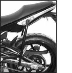 Afbeeldingen van Valbeugel achterzijde zwart Hepco&Becker Kawasaki ER-6F/N '09-11