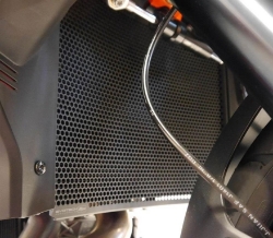Afbeeldingen van Radiatorcover zwart Evotech Performance KTM 1190 Adventure R '13-16