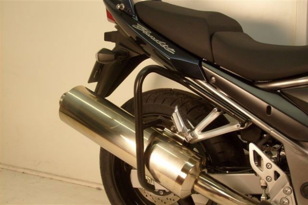 Afbeeldingen van Valbeugel achterzijde zwart Hepco&Becker Suzuki GSF650N/S BANDIT '07-08
