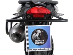 Afbeeldingen van Valbeugel achterzijde zwart Hepco&Becker BMW F800R '15