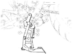 Afbeeldingen van Middenbok Hepco&Becker Kawasaki KLV1000 '04-05