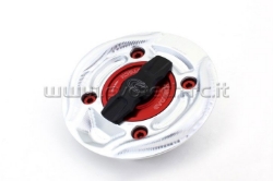 Afbeeldingen van Tankdop met snelsluiter van Evotech voor diverse Ducati modellen