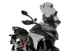Afbeeldingen van Vervangingsruit touring met opzetruitje Puig Ducati Multistrada V4/S /S Sport '21-
