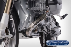 Afbeeldingen van Header pipe protector Dakar diverse BMW modellen - silver Wunderlich