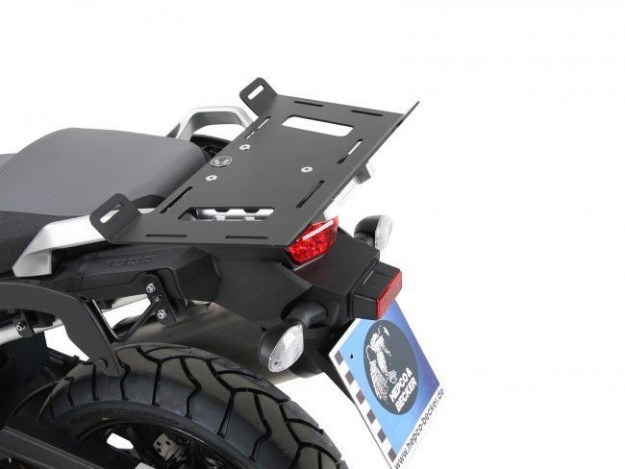Afbeeldingen van Topdragerverbreder zwart Hepco&Becker Suzuki DL650 / XT '17-